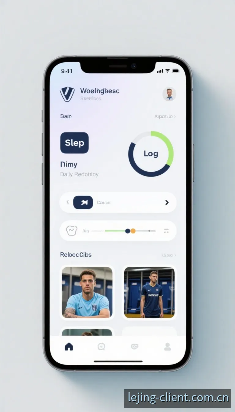 乐竞APP 移动端数据中心界面